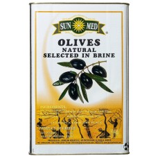 Černé olivy Kalamata s peckou na váhu